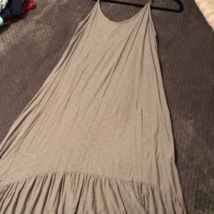 Grey Maxi Dress